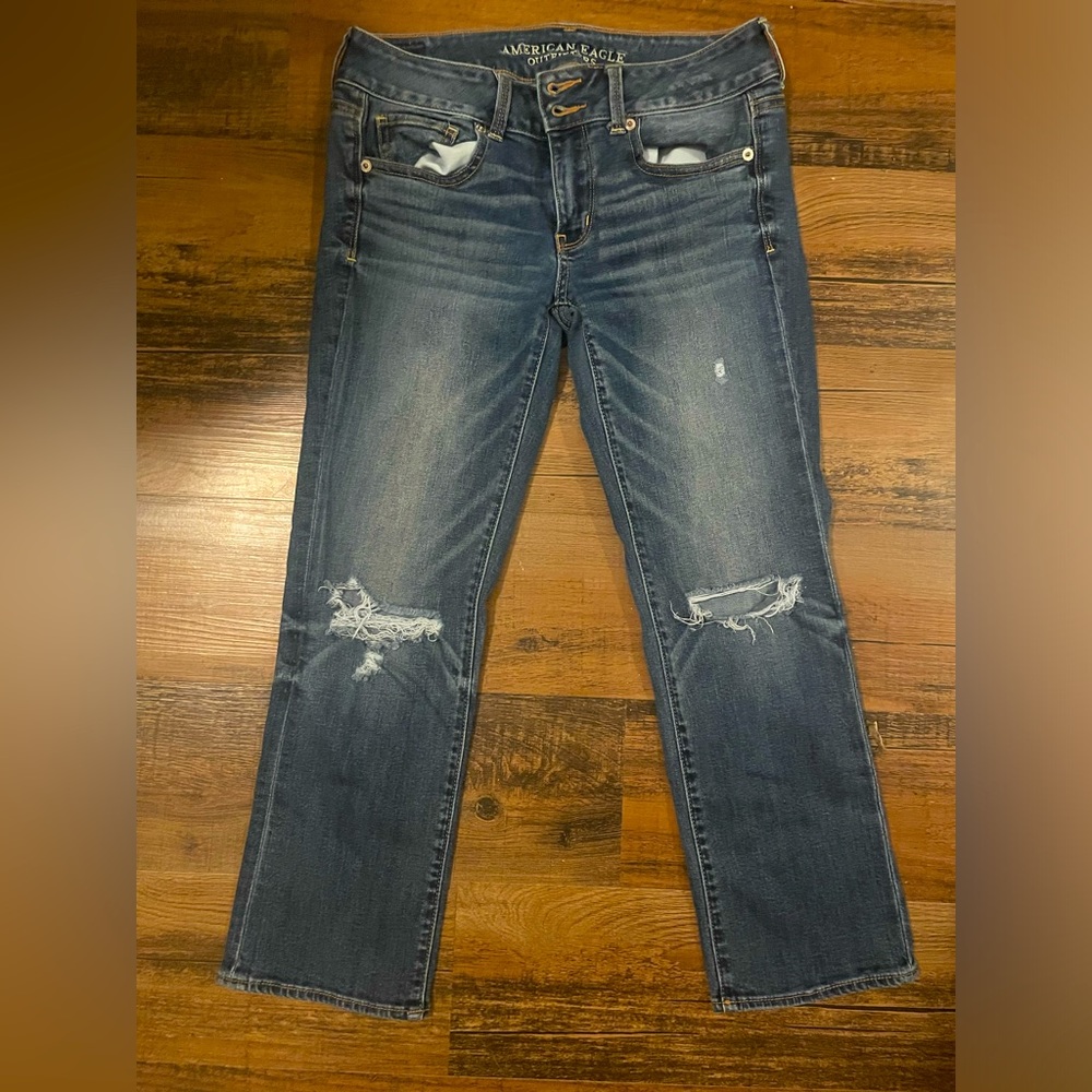 American Eagle Artist Crop Capris